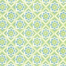 Geometric Green Tiles Italian Paper ~ Tassotti